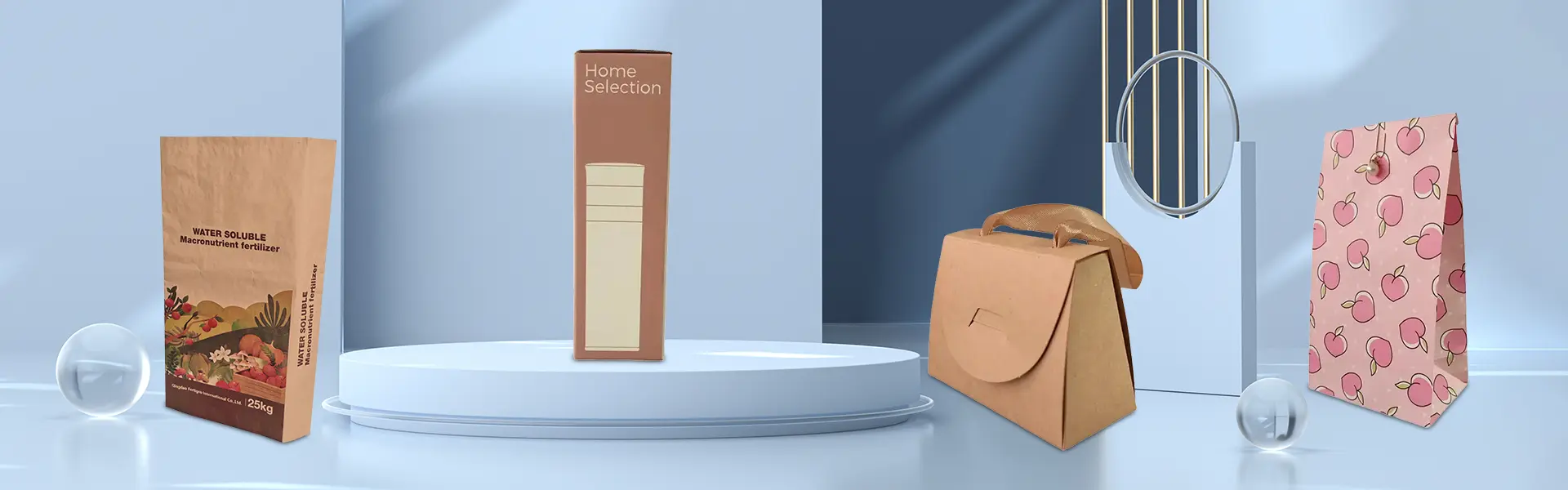 Boîte en carton blanc