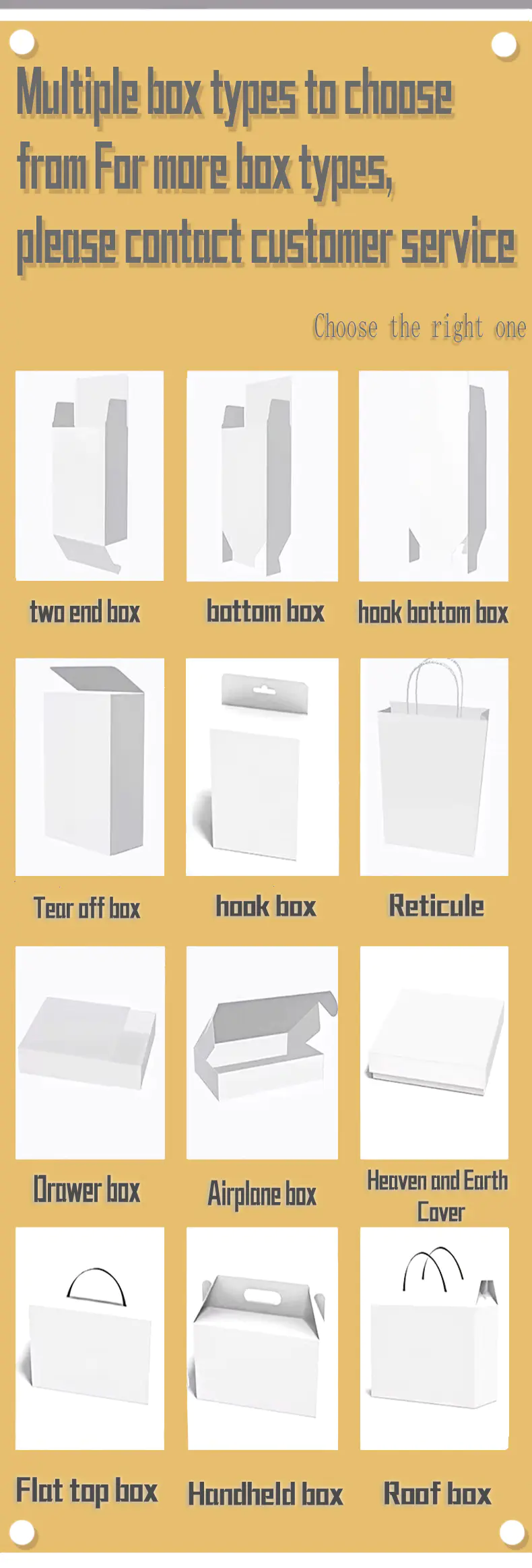Rice Bag Packaging Gift Box
