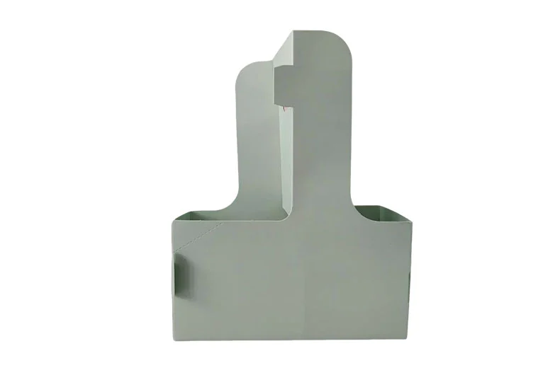 White Cardboard Box Cup Holder