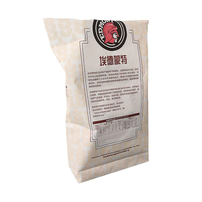 Sac en papier multiparois pour l'emballage de la farine
