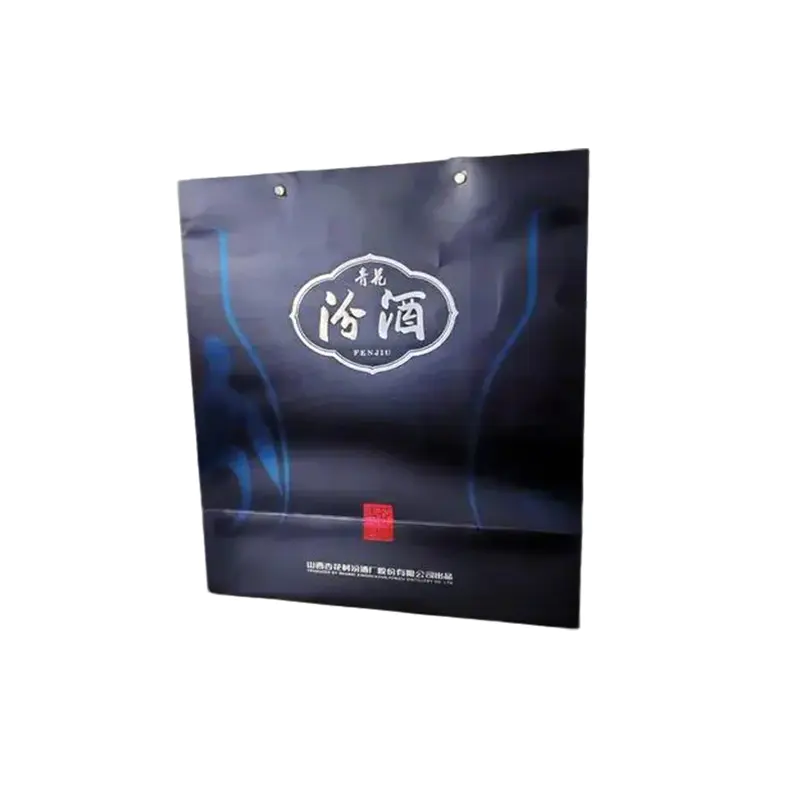 Sac en papier Nano Tote Card Silver