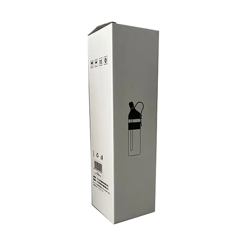 Boîte en papier ondulé de bouteille d'eau